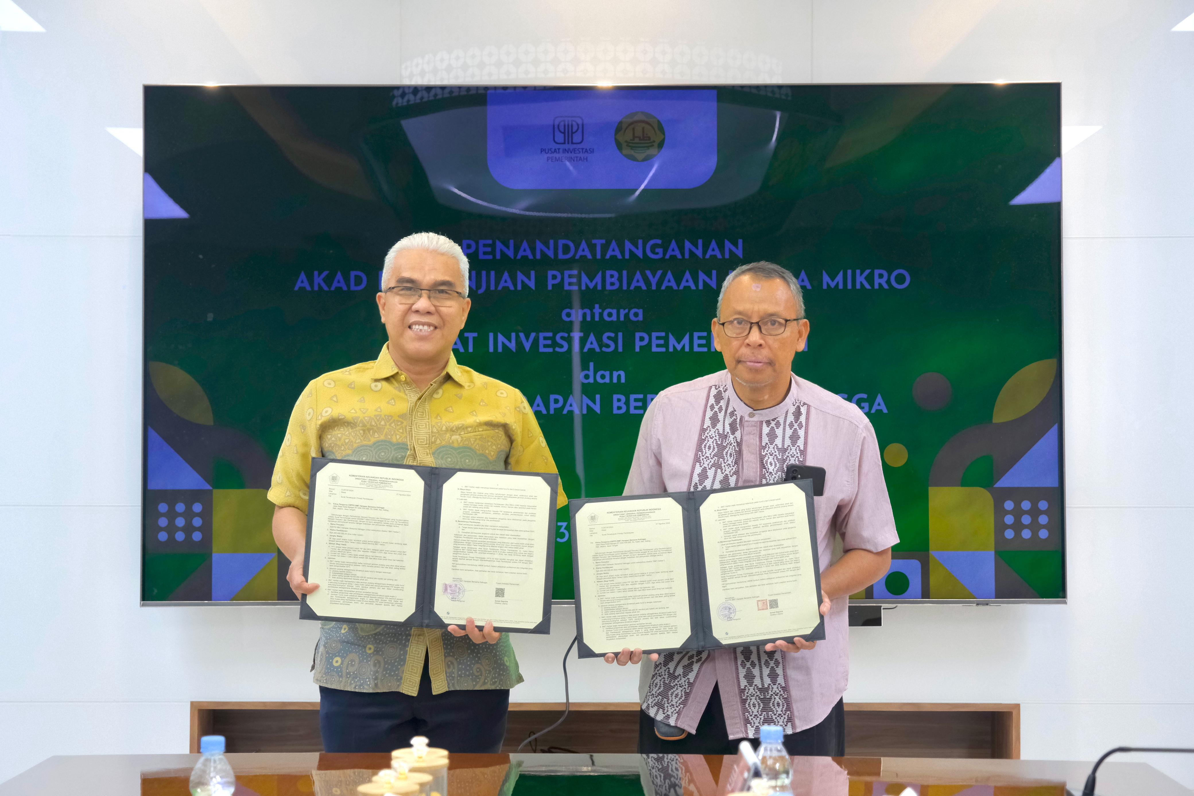 Perluas Pembiayaan UMi, PIP Gandeng KSPPS BMT Harapan Bersama Kalingga untuk Tingkatkan Usaha Mikro di Kab. Jepara