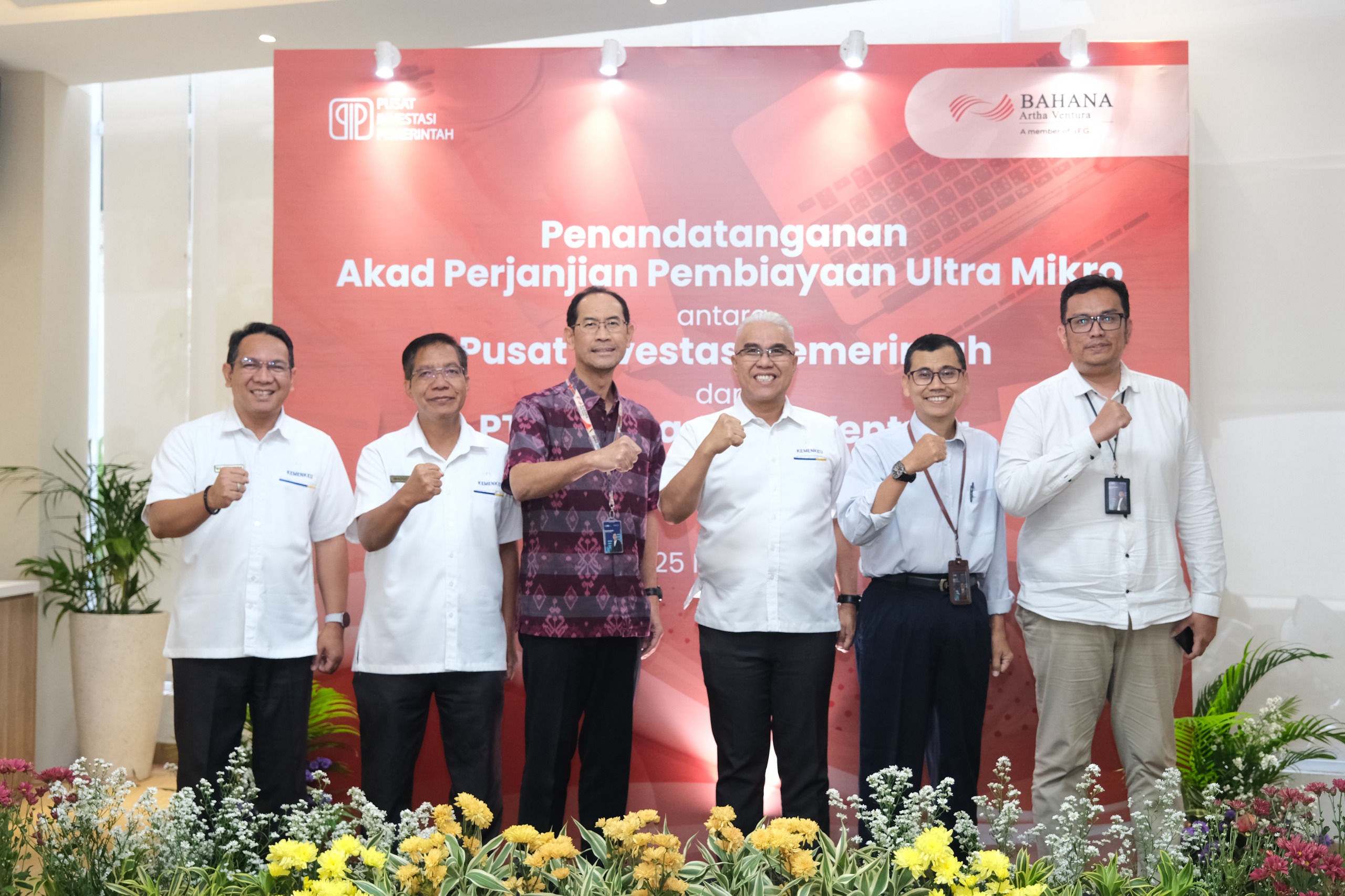 PIP Perluas Jangkauan Pembiayaan UMi, Salurkan Rp15 Miliar ke Bahana Artha Ventura