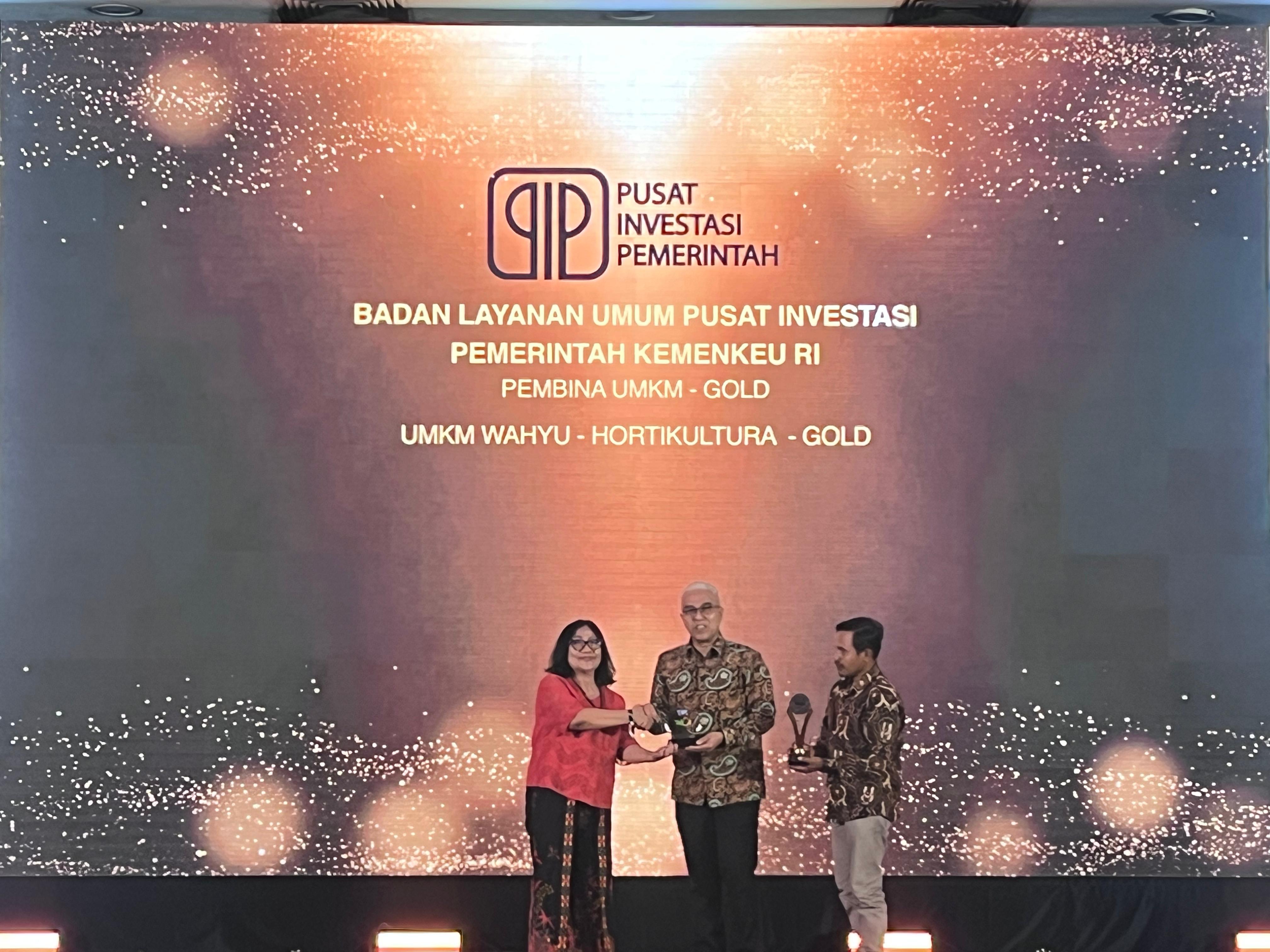 PIP Raih Dua Penghargaan Gold dalam Bina Mitra UMKM Award 2025