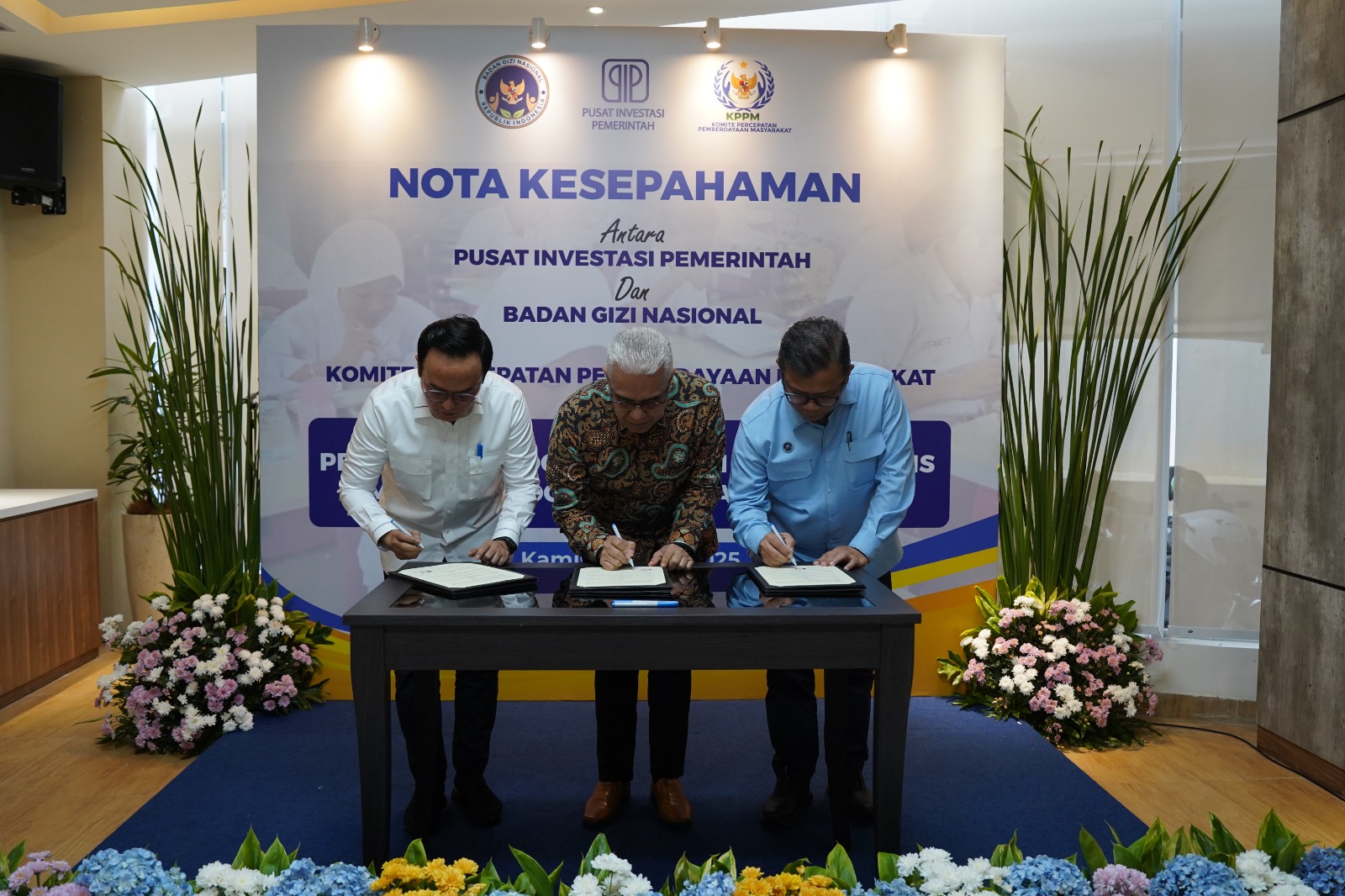 Kerjasama PIP, BGN dan Komite PPM Sebagai Aksi Percepatan dan Perluasan Program MBG