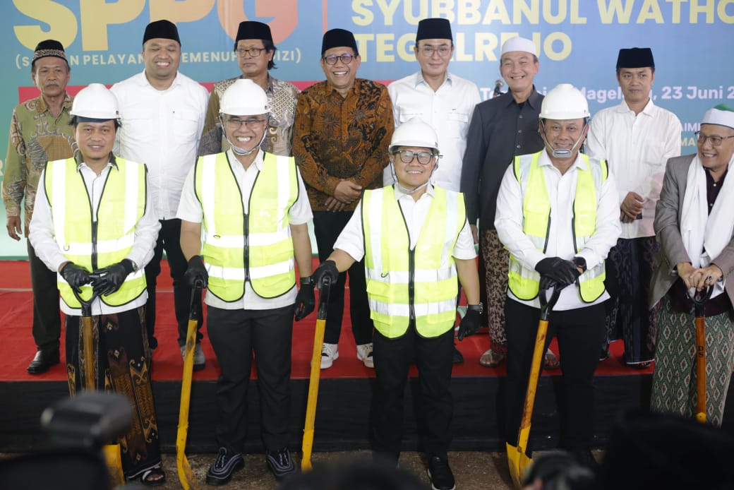 Peletakan Batu Pertama: PIP Dukung Program 1.000 SPPG Pesantren